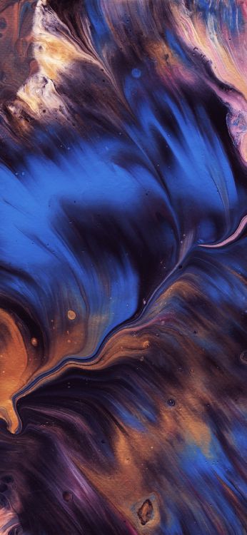 el Arte Abstracto, Arte, Arte Moderno, Artista, Azul. Wallpaper in 1080x2340 Resolution