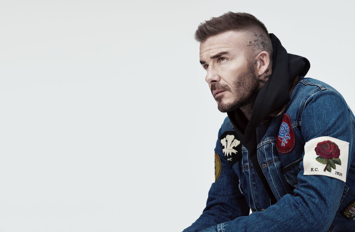 David Beckham, el Vello Facial, Barba, Mezclilla, Chaqueta. Wallpaper in 6224x4059 Resolution