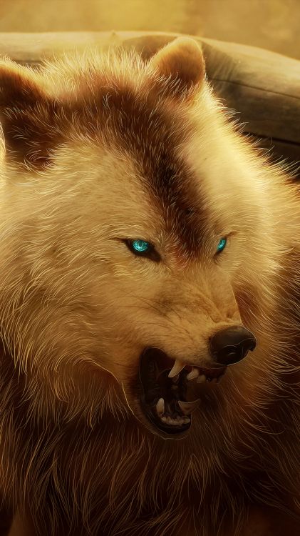 Abziehbild, Wolf, Car, Dogge, Hunderasse. Wallpaper in 1080x1920 Resolution