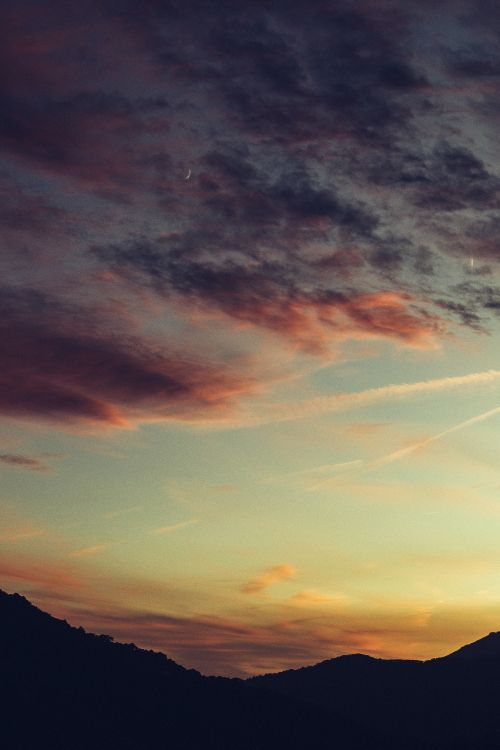 Cumulus, Cloud, Afterglow, Horizont, Sonnenuntergang. Wallpaper in 4000x6000 Resolution