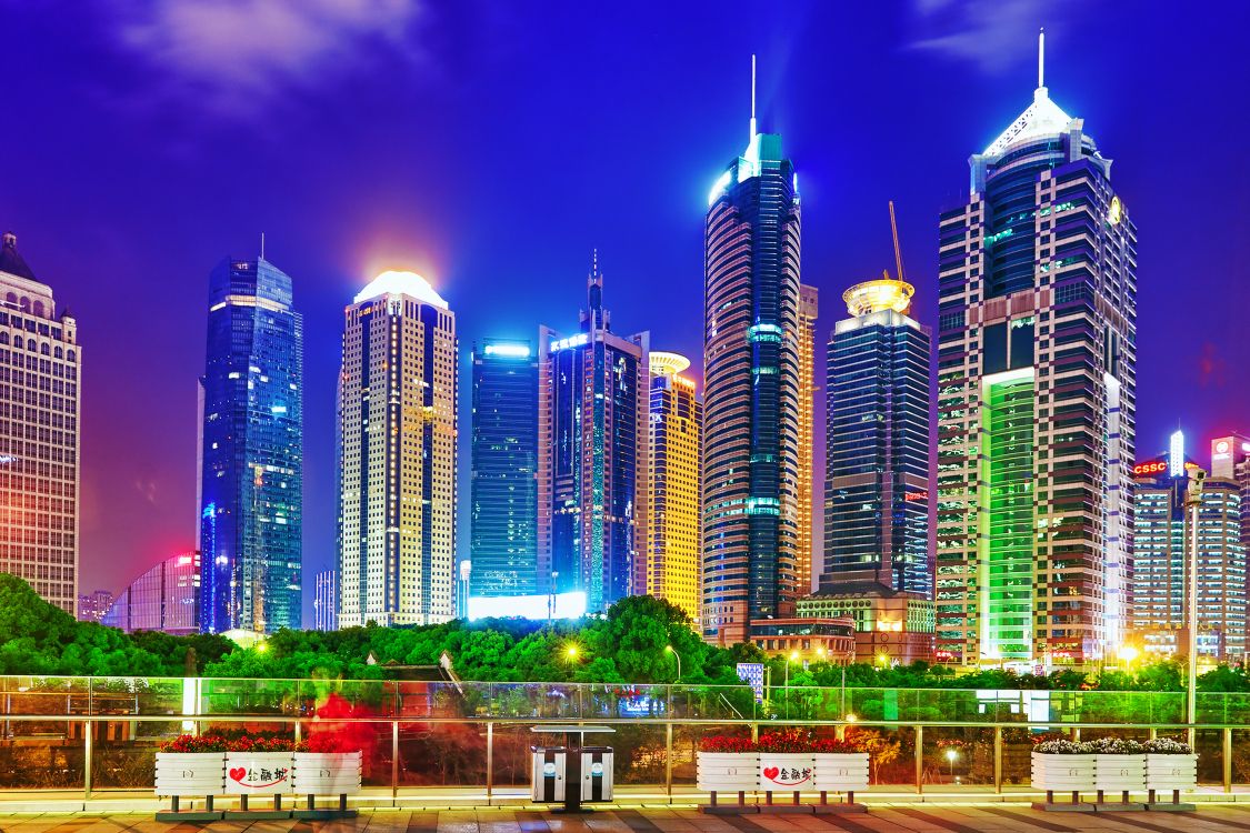 广州, 城市景观, 城市, 大都会, 天际线 壁纸 2600x1733 允许