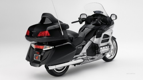 Image black and red sports bike