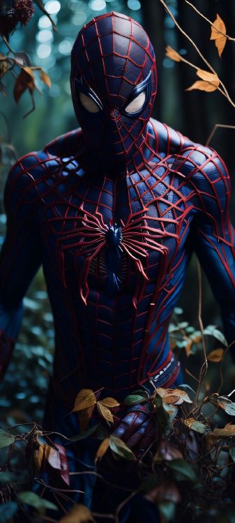 图行动, 外套, 套, Spider-man, 艺术 壁纸 1080x2400 允许