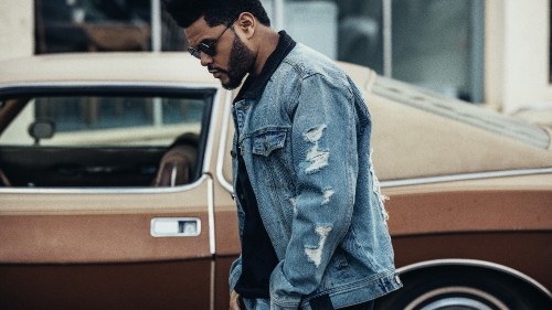 Image The Weeknd, denim, clothing, jeans, fashion