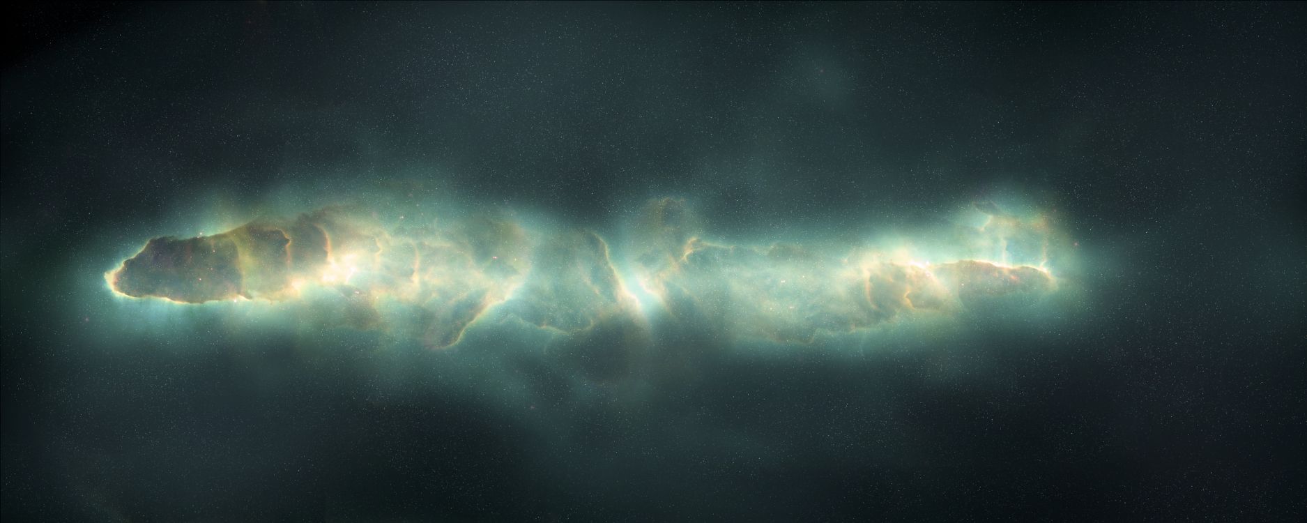 气氛, 空间, 外层空间, 宇宙, 猎户座星云 壁纸 5000x2000 允许