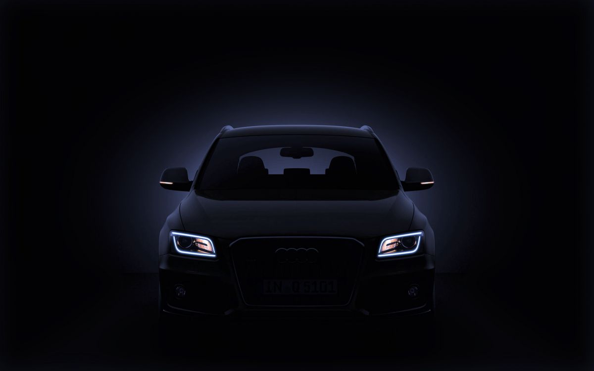 Schwarzer Bmw m 3 Auf Schwarzem Hintergrund. Wallpaper in 1920x1200 Resolution