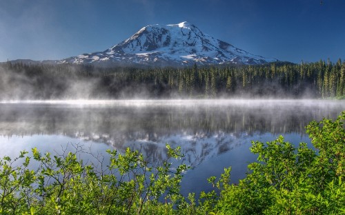 Image cascade mountains, mount shuksan, mount adams, mountain, North Cascades