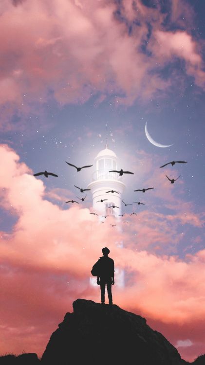 Soundcloud, Atmosphère, Lumière, Nature, Afterglow. Wallpaper in 1440x2560 Resolution