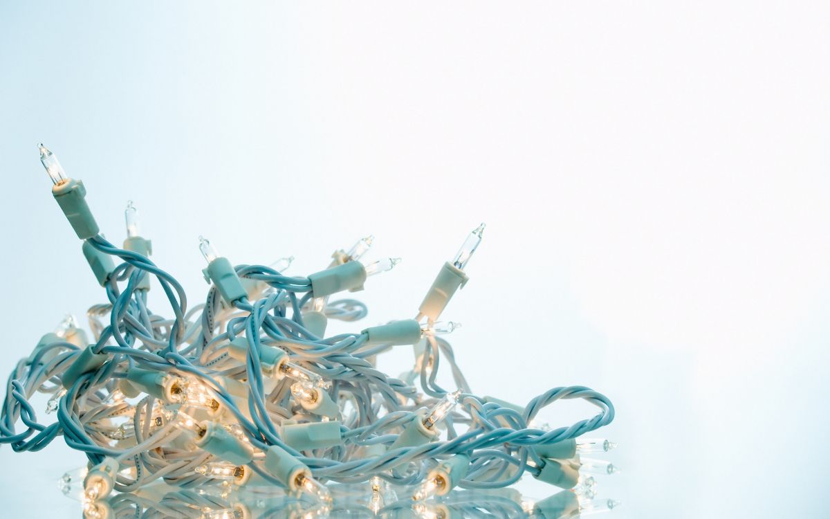 Christmas Day, Christmas Lights, Turquoise, Christmas, Holiday. Wallpaper in 2560x1600 Resolution