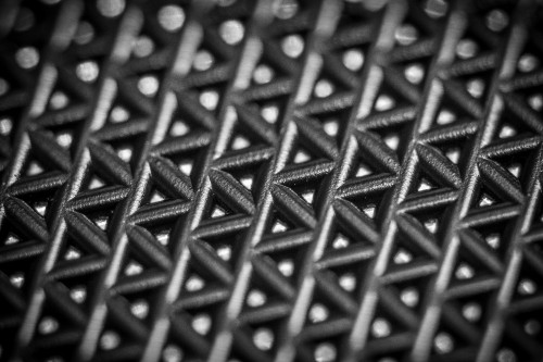 Image black and silver square pattern