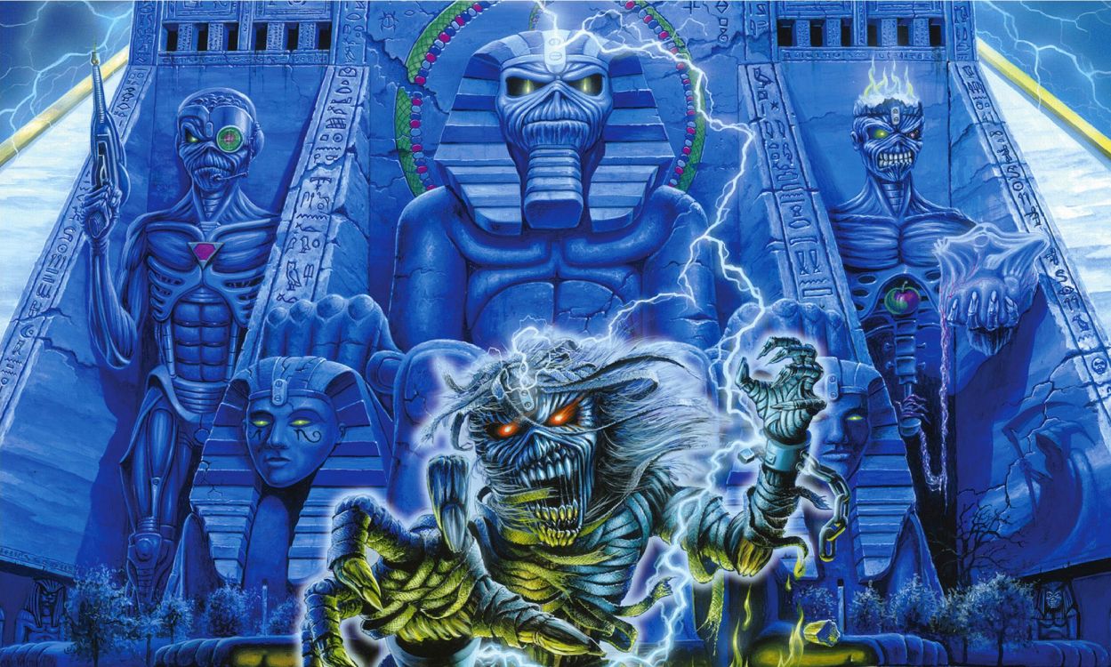 Iron Maiden, le Heavy Metal, Eddie, Le Meilleur de la Bête, Art. Wallpaper in 2083x1250 Resolution