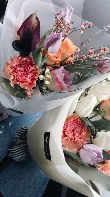 Image flower bouquet, floral design, rose, cut flowers, artificial flower