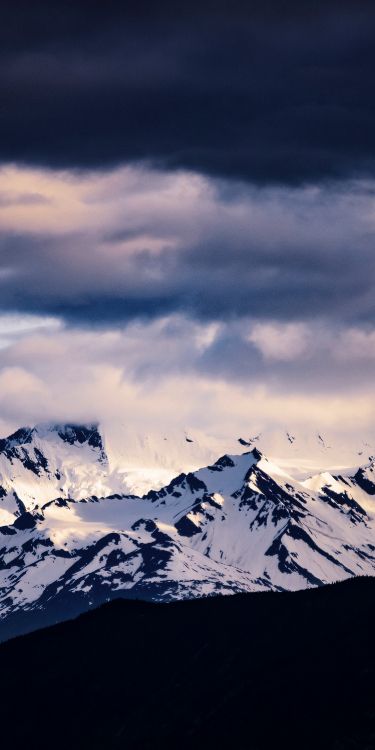 Soundcloud, Cloud, Atmosphäre, Piste, Schnee. Wallpaper in 1500x3000 Resolution
