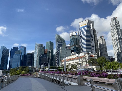 Image singapore, tower block, daytime, city, urban area