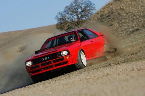 Image red audi a 4 on road during daytime