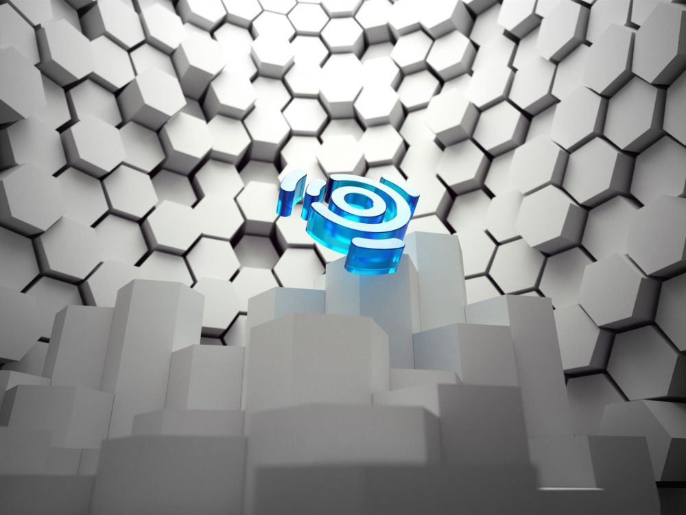 Blau-weißes Plastikspielzeug. Wallpaper in 1920x1440 Resolution