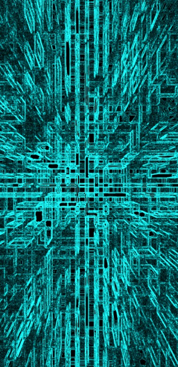 Image purple and white abstract painting