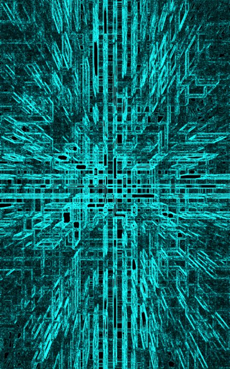 绿色的, 对称, 艺术, 电蓝色的, 电子 壁纸 2400x3840 允许