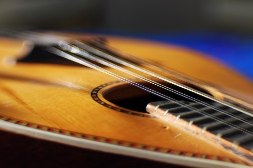 Image close up, acoustic guitar, guitar, electric guitar, double bass