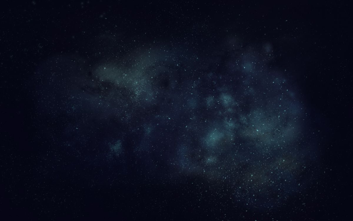 Blaue Und Schwarze Sternennacht. Wallpaper in 2560x1600 Resolution