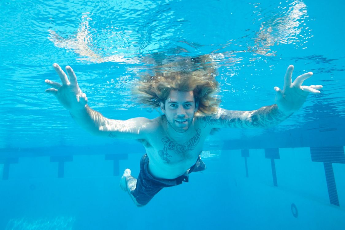 Nevermind, Nirvana, la Couverture de L'album, Album, Sous-marin. Wallpaper in 2000x1333 Resolution