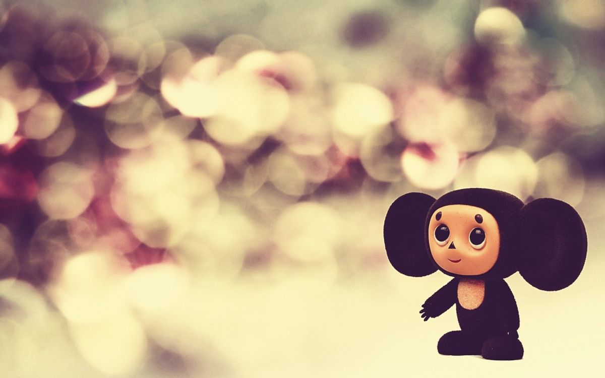 Peluche Mickey Mouse en Photographie Bokeh. Wallpaper in 1920x1200 Resolution