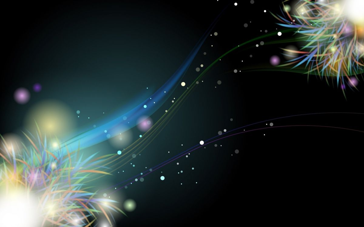 Lila Und Blaues Licht Digitales Hintergrundbild. Wallpaper in 1920x1200 Resolution