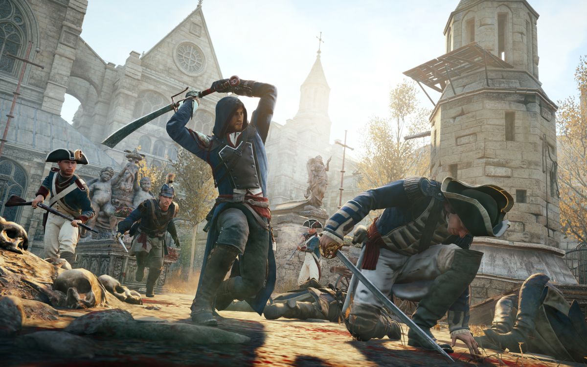 Assassins Creed Unity, Assassins Creed Syndicate, Ubisoft, Pc-Spiel, Games. Wallpaper in 2560x1600 Resolution