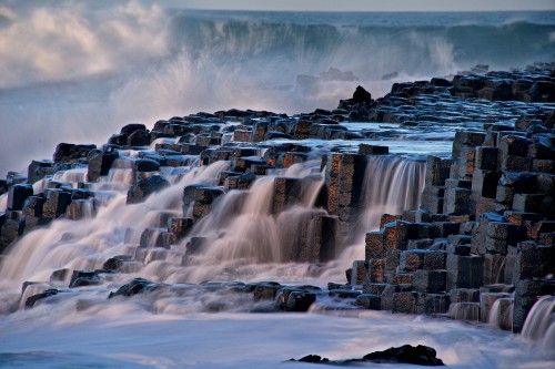 Image body of water, waterfall, nature, water, natural landscape