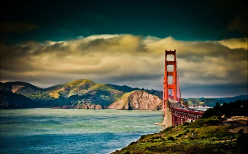 Image golden gate bridge san francisco california