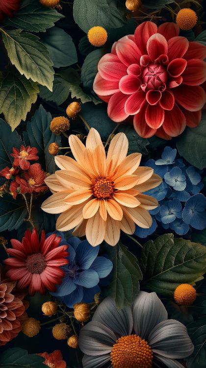 Nenúfar, Marco de Imagen, la Botánica, Naturaleza, Azul. Wallpaper in 1632x2912 Resolution