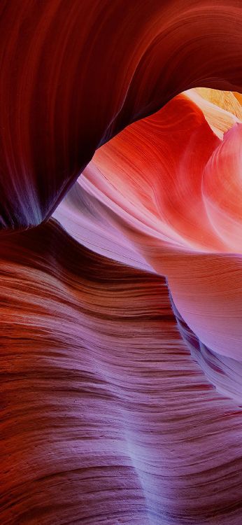 Antelope Canyon, Cañon, Cañón de Ranura, Barranca, la Curva de la Herradura. Wallpaper in 1125x2436 Resolution
