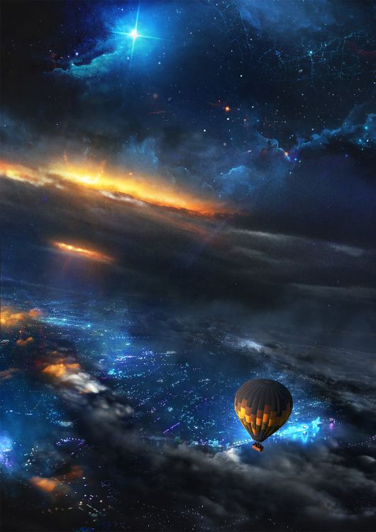 Arte Digital, Arte, Ambiente, Luz, Azul. Wallpaper in 1300x1839 Resolution