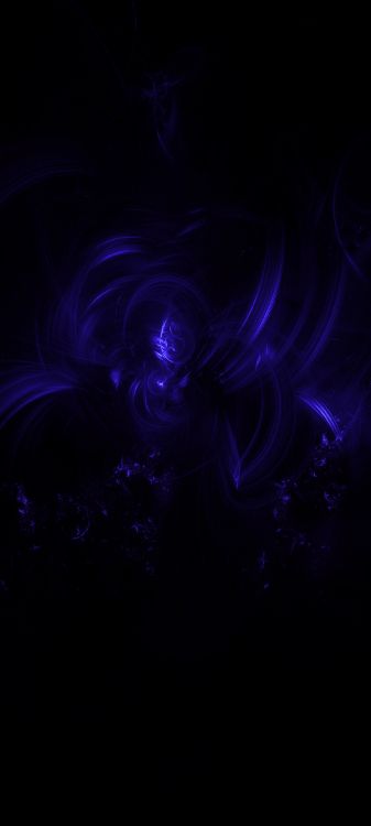 Fraktale Kunst, Purpur, Veilchen, Kunst, Gas. Wallpaper in 1080x2400 Resolution