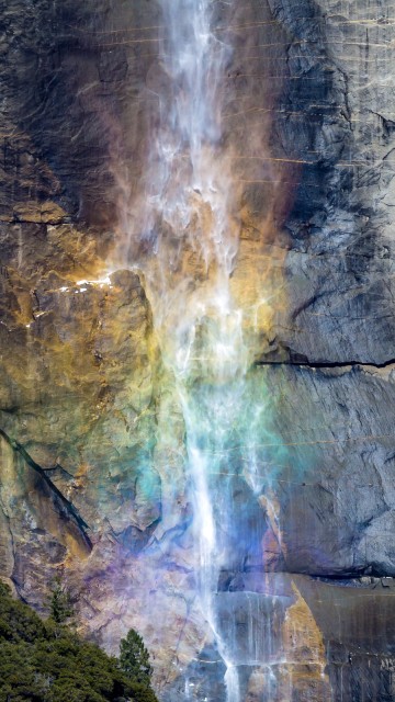 Image Yosemite Falls, waterfall, seljalandsfoss, yosemite valley loop trail, national park