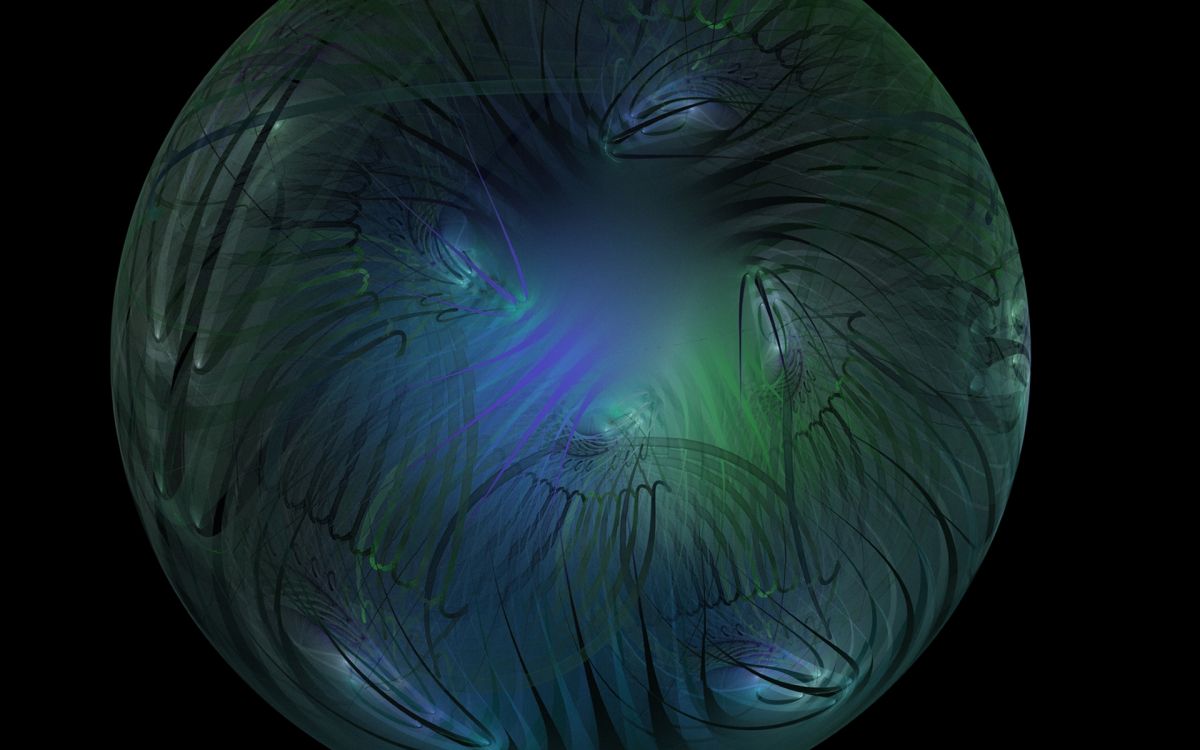 球体, 分形技术, 圆圈, 分形 壁纸 1920x1200 允许