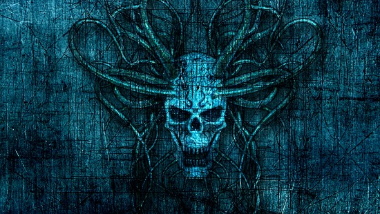 Image purple and black spider sketch