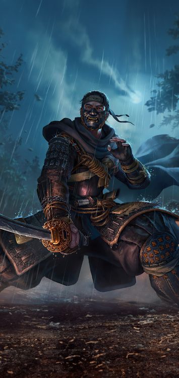 Ghost of Tsushima-Fankunst, Geist Von Tsushima, Kunst, Fan-Kunst, Die Kunst Des Geistes Von Tsushima. Wallpaper in 1635x3452 Resolution