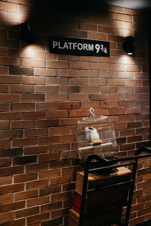 Plattform 9 3 4, Warner Bros Studio Tour London, Hogwarts Express, Brown, Eigenschaft. Wallpaper in 3744x5616 Resolution