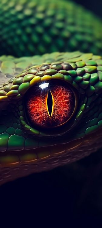 Eidechse, Auge, Reptil, Menschlichen Körper, Skaliert Reptil. Wallpaper in 1080x2400 Resolution