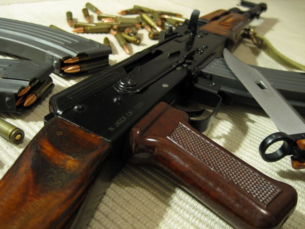 Gun, Akm, Firearm, Trigger, Airsoft Gun. Wallpaper in 4416x3312 Resolution