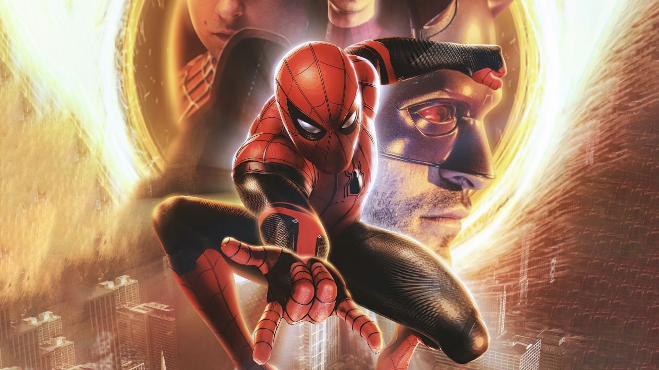 superhero, spider-man, Matt Murdock, cartoon, art