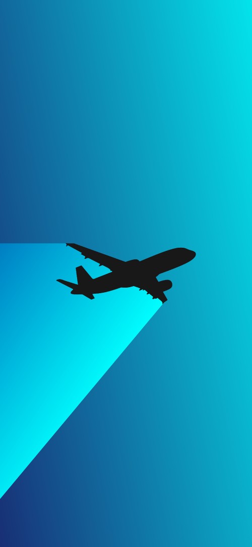 Image minimalism, airplane, minimslist plane, aircraft, air travel