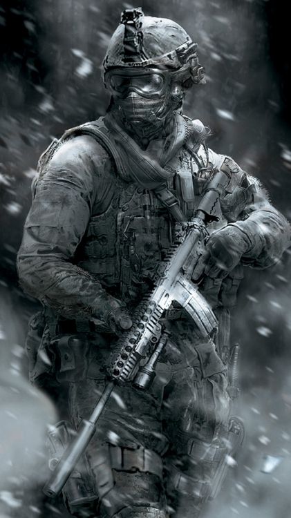 Call of Duty, Soldat, Militaire, L'organisation Militaire, Noir et Blanc. Wallpaper in 1080x1920 Resolution