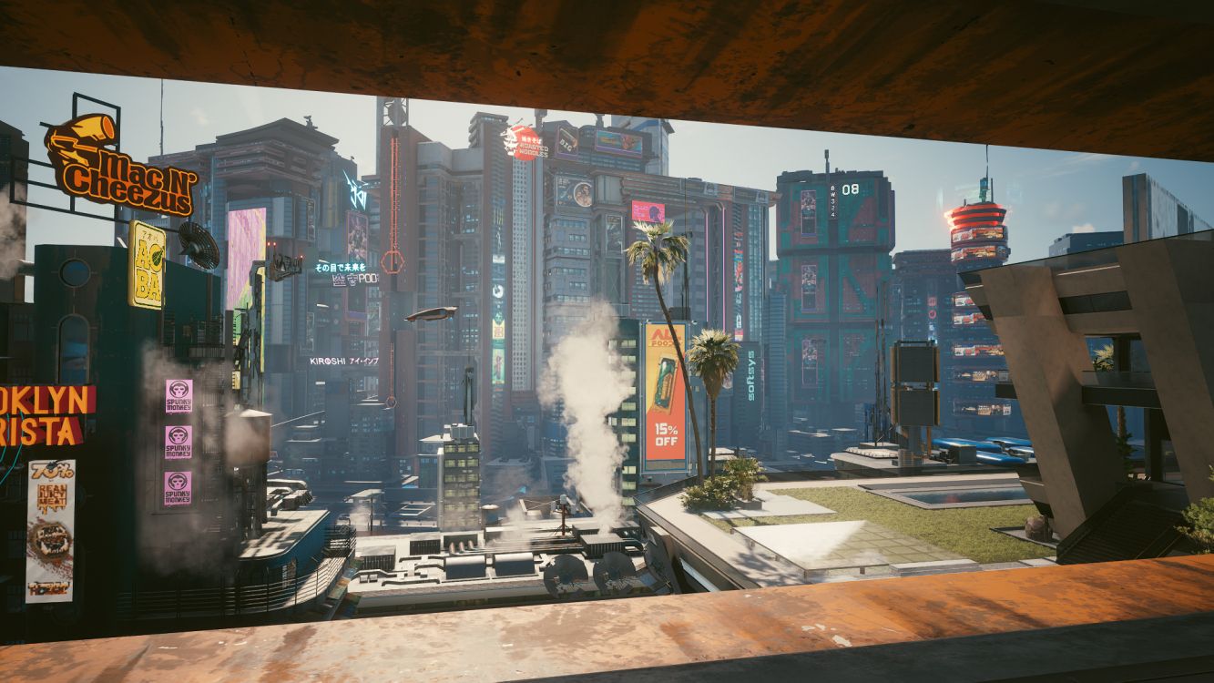 metropolis, cyberpunk 2077, cd projekt, cyberpunk, building