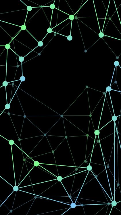 Illustration Ronde Bleue et Rouge. Wallpaper in 2160x3840 Resolution