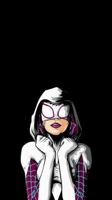 Image Spider-Woman, gwen spider, gwen stacy, spider-man, poster