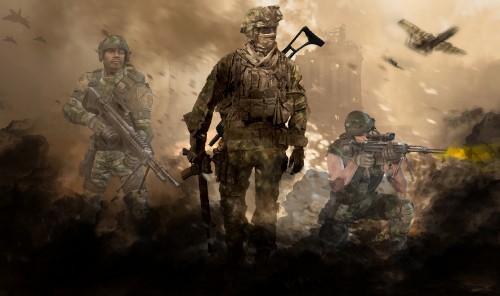 Image call of duty modern warfare 2, call of duty 4 modern warfare, Modern Warfare 2 Ghost, soldier, army