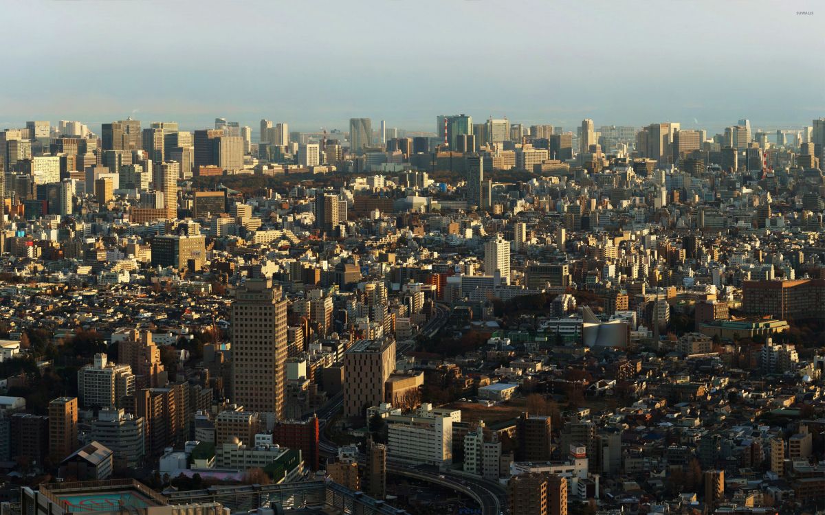 Vista Aérea de Los Edificios de la Ciudad Durante el Día.. Wallpaper in 2880x1800 Resolution