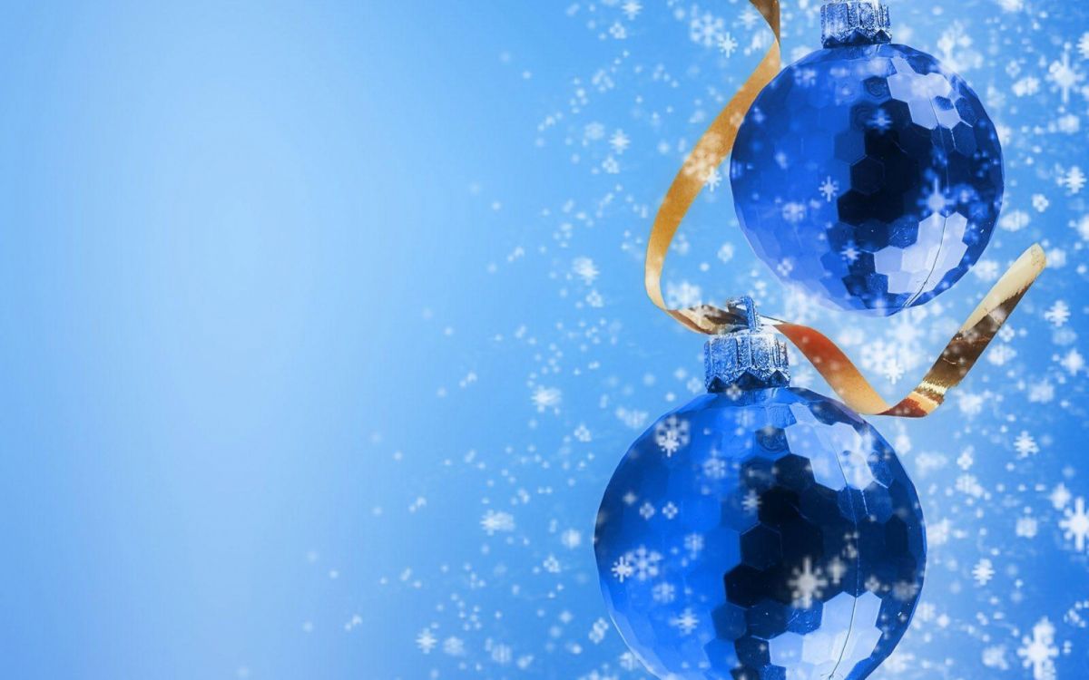 Décoration de Noël, Blue, Carte de Noël, L'atmosphère de la Terre. Wallpaper in 1920x1200 Resolution
